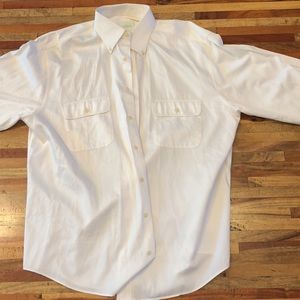 Forrest Lennard Men’s white button-down large